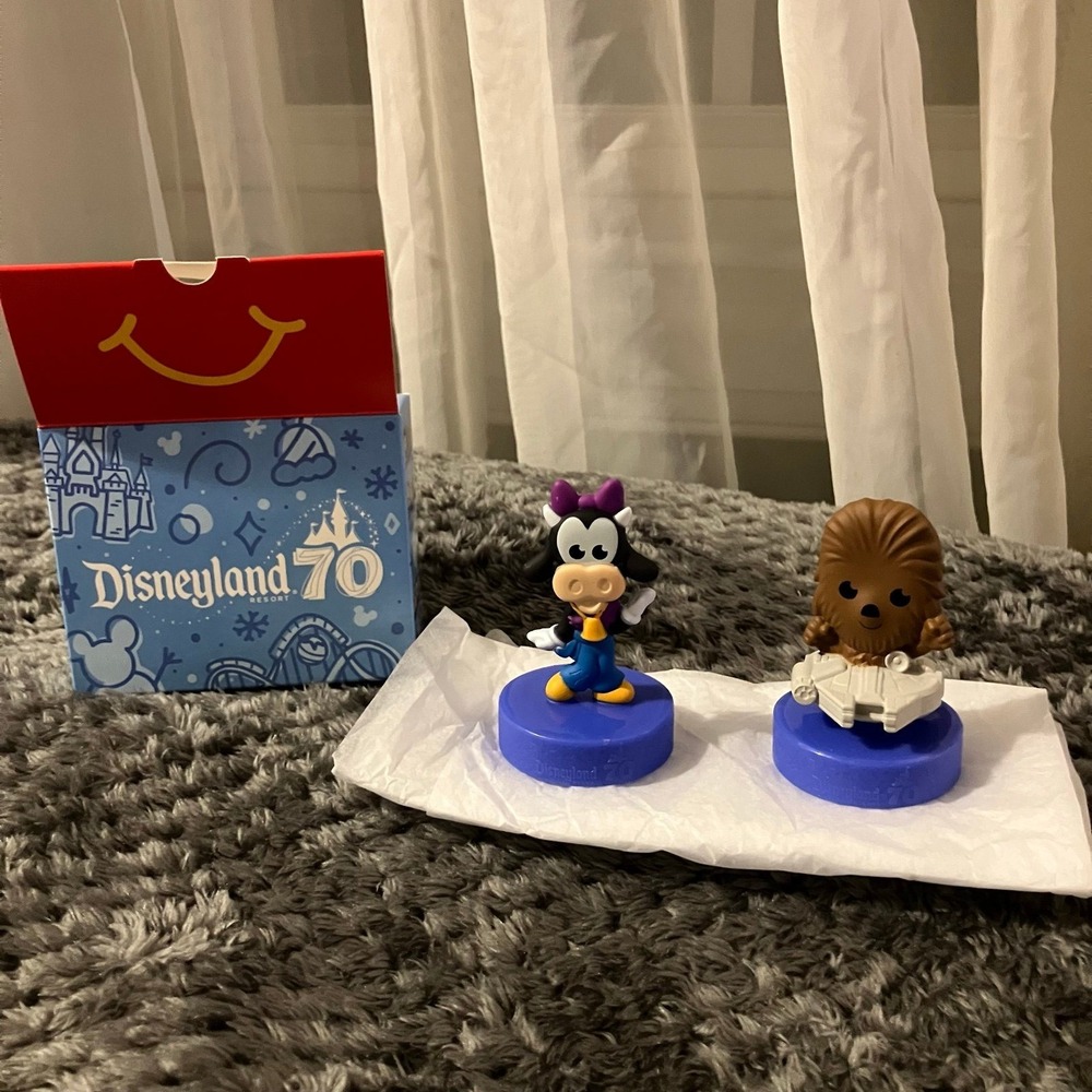 Disneyland‎ 70th Anniversary McDonald's Happy Meal #10 Clarabelle & Chewbacca